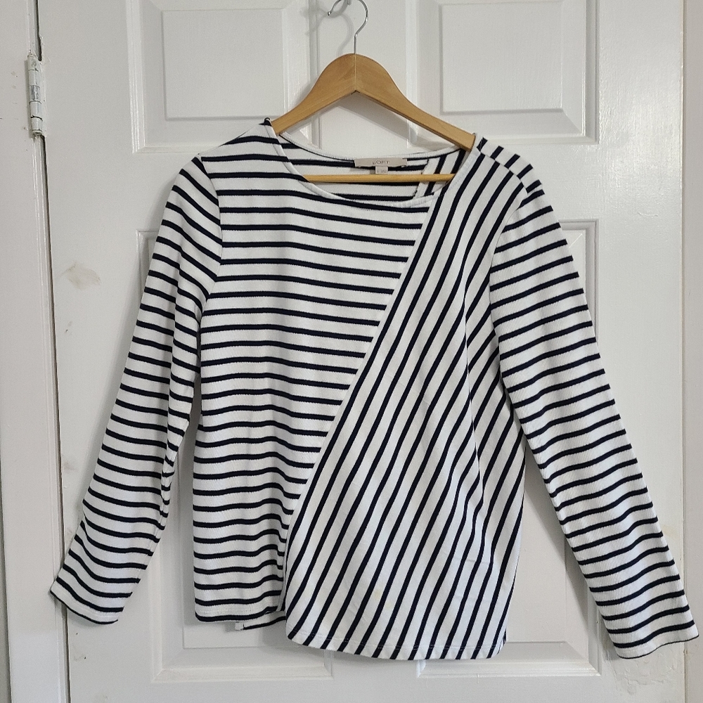 LOFT Black and white strips size L   *C4